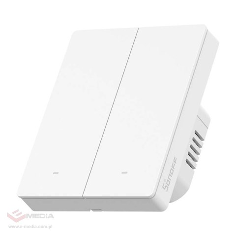 Przełącznik ścienny SONOFF M5-2C-80W Wi-Fi Matter 2-kanałowy
