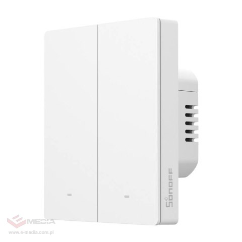 Przełącznik ścienny SONOFF M5-2C-80W Wi-Fi Matter 2-kanałowy
