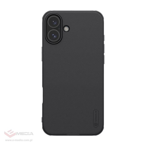 Etui NILLKIN Super Frosted Shield Pro do iPhone 16 (czarne)