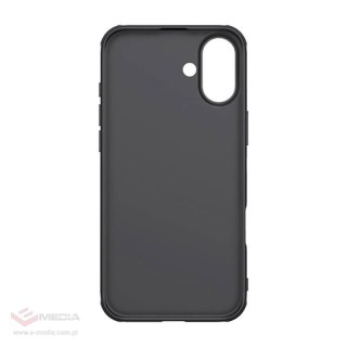 Etui NILLKIN Super Frosted Shield Pro do iPhone 16 (czarne)