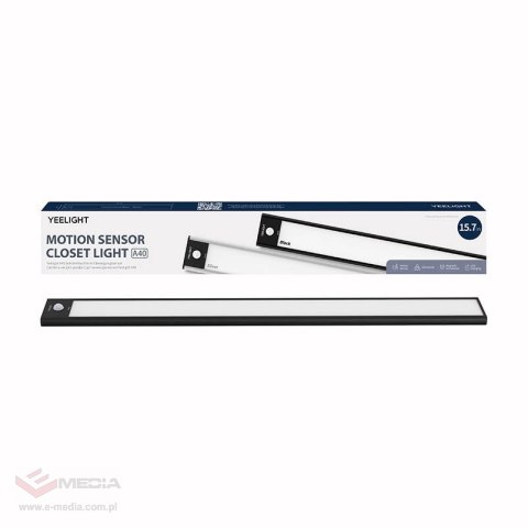 Lampka meblowa YEELIGHT Closet Light 40cm 2700K (czarna)