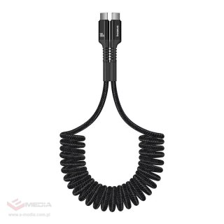 Kabel USB-C do USB-C Baseus Fish-Eye 100W, 1m (czarny)