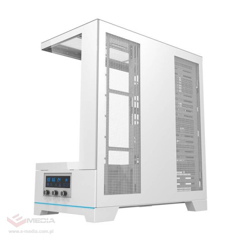 Obudowa komputerowa DARKFLASH DY451 PRO + 1 wentylator (biała)