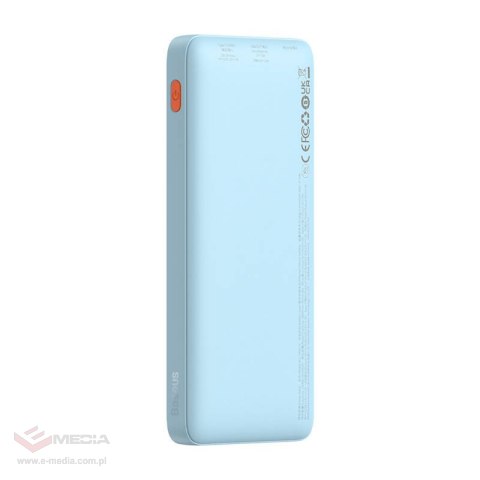 Powerbank BASEUS Airpow 10000mAh 20W (niebieski)