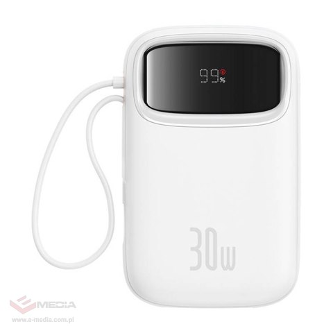Powerbank BASEUS QPow 2 10000mAh 30W (biały)