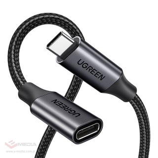 Kabel UGREEN US372 USB-C-USB-C 0.5m (czarny)