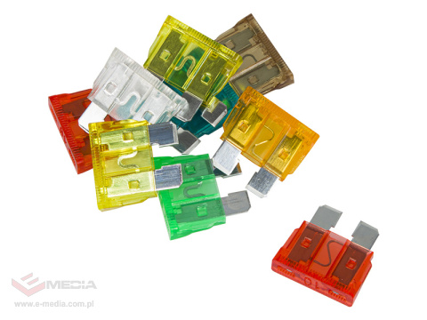 Jumper cables 200A 2m + car fuses mix large/ mini 20 pcs.