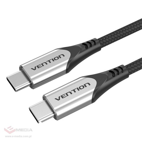 Kabel VENTION TAAHD USB-C-USB-C 0.5m 60W (szary)