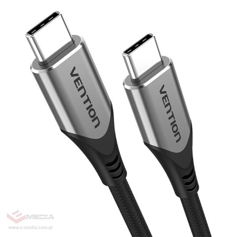 Kabel VENTION TAAHD USB-C-USB-C 0.5m 60W (szary)