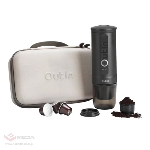 Ekspres ciśnieniowy OUTIN Nano 7500mAh + etui (szary)