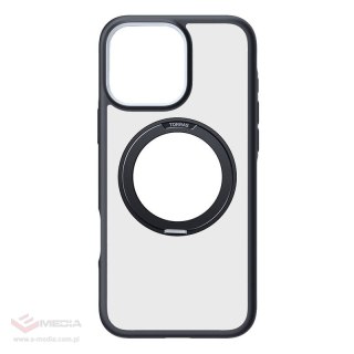 Etui TORRAS Ostand R Fusion do iPhone 16 Pro Max (czarne)