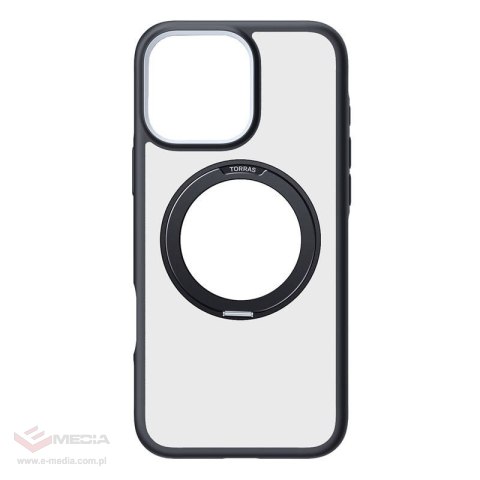 Etui TORRAS Ostand R Fusion do iPhone 16 Pro Max (czarne)