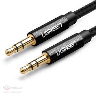 Kabel UGREEN AV112 jack 3.5mm-3.5mm 1m (czarny)
