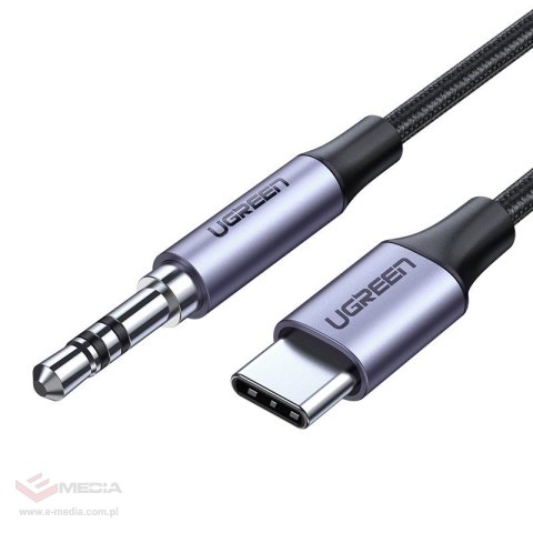 Kabel UGREEN AV143 USB-C-jack 3,5mm 1m (czarny)