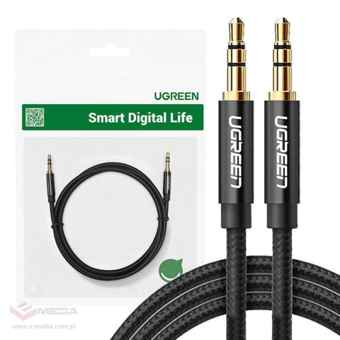 Kabel UGREEN AV112 jack 3.5mm-3.5mm 2m (czarny)