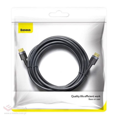 Kabel BASEUS Cafule HDMI 2.0 5m (czarno-szary)