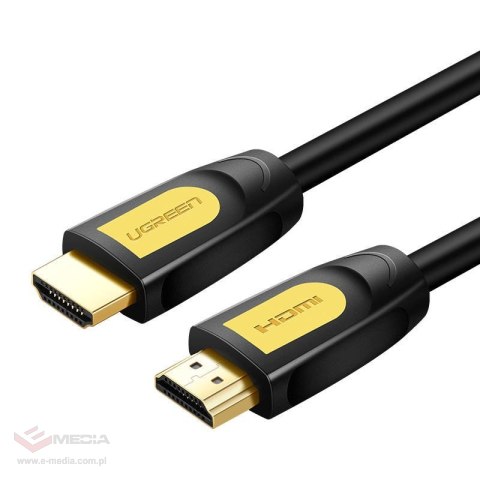 Kabel UGREEN HD101 HDMI 1m (czarno-żółty)
