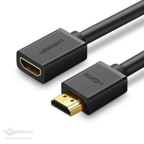 Kabel UGREEN HD107 HDMI przedłużający 2m (czarny)