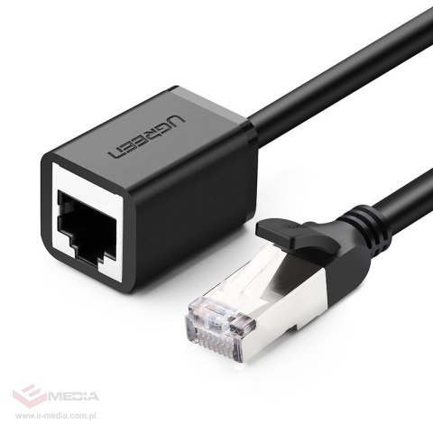 Kabel UGREEN NW112 RJ45 Cat.6 5m FTP przedłużacz (czarny)