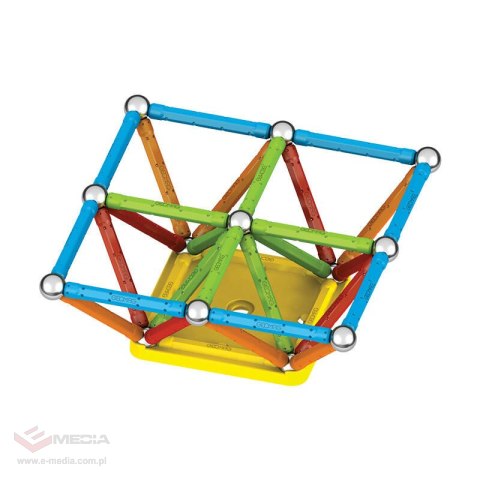 Klocki magnetyczne Supercolor RE 60 elementów GEOMAG GEO-384