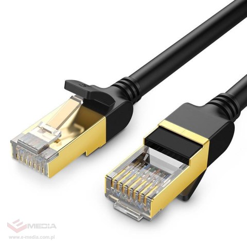 Kabel UGREEN NW107 Cat.7 5m okrągły (czarny)