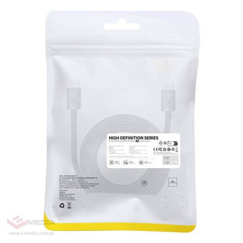 Kabel BASEUS High Definition DisplayPort-DisplayPort 2m (czarny)