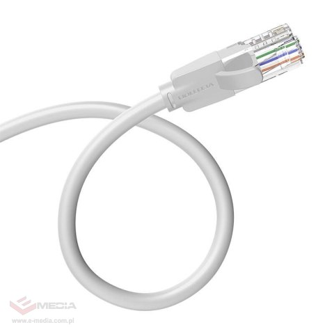 Kabel sieciowy UTP CAT6 Vention IBEHJ RJ45 Ethernet 1000Mbps 5m szary
