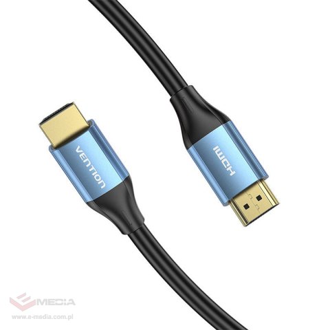 Kabel HDMI 2.0 Vention ALHSH, 2 m, 4K 60Hz, 30 AWG (Niebieski)