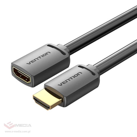 Kabel VENTION AHCBH HDMI 2.0 przedłużający 2m (czarny)