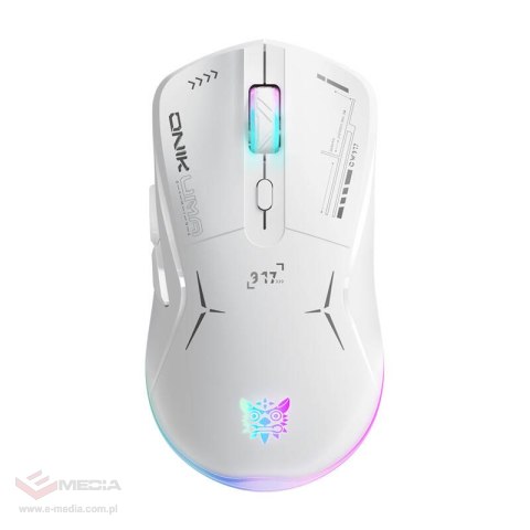 Mysz gamingowa ONIKUMA CW917 bezprzewodowa (biała)