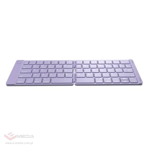 Zestaw składana klawiatura bezprzewodowa Delux KF10 i mysz MF10PR (QWERTY)