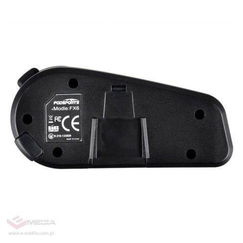 Interkom motocyklowy FODSPORTS FX6 (czarny)