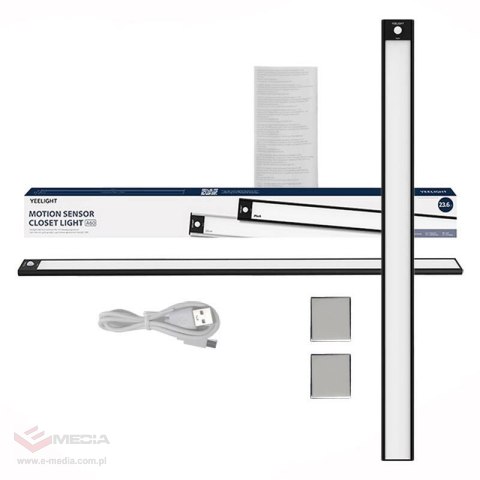 Lampka meblowa YEELIGHT Closet Light 60cm 4000K (czarna)