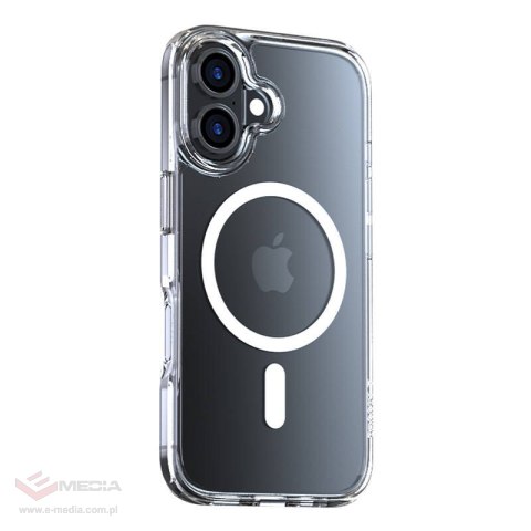 Etui TORRAS Diamond-Mag Series do iPhone 16 (przezroczyste)