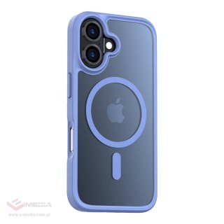 Etui magnetyczne TORRAS Guardian Magnetic Series do iPhone 16 (niebieskie)