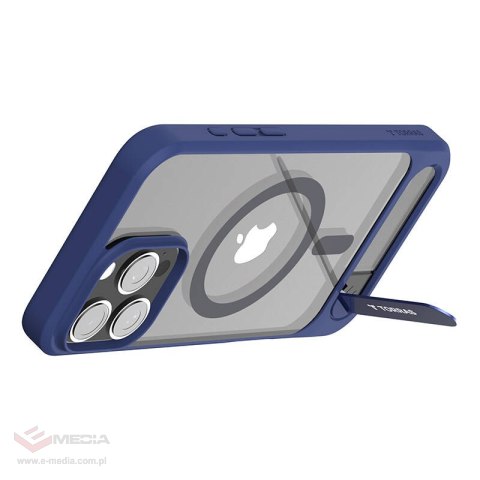 Etui magnetyczne TORRAS Pstand Series iPhone 16 Pro (niebieskie)