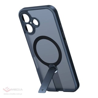 Etui TORRAS Pstand Spin do iPhone 16 (czarne)