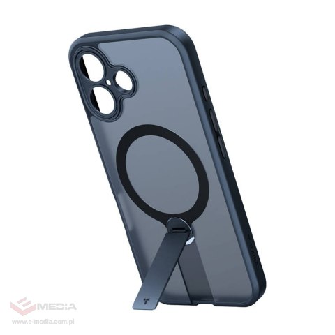 Etui TORRAS Pstand Spin do iPhone 16 Plus (czarne)