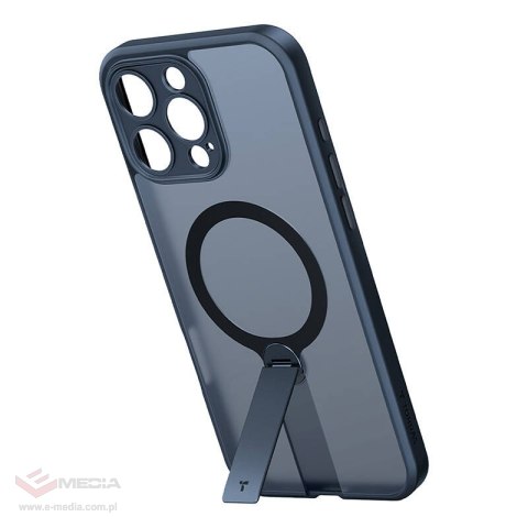 Etui TORRAS Pstand Spin do iPhone 16 Pro (czarne)