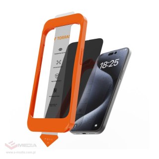 Szkło hartowane TORRAS Install Master do iPhone 16 Plus