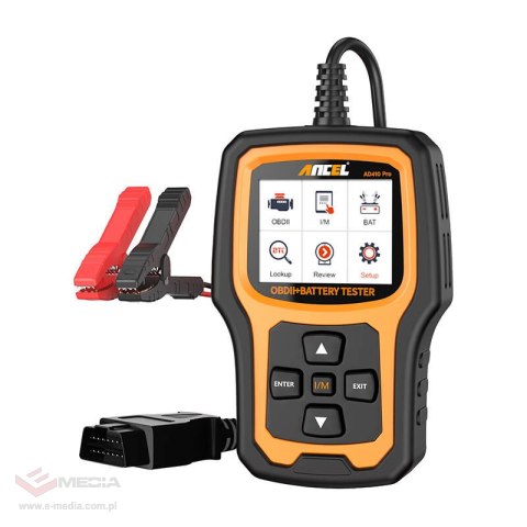 Skaner OBD2 ANCEL AD410 PRO tester akumulatorów