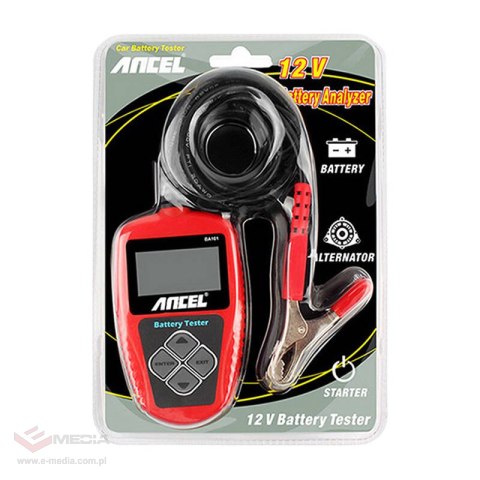 Tester akumulatora ANCEL BA101 8-30V DC