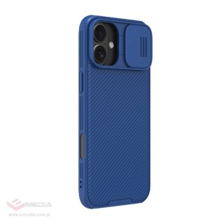 Etui NILLKIN CamShield Pro iPhone 16 Plus (niebieskie)