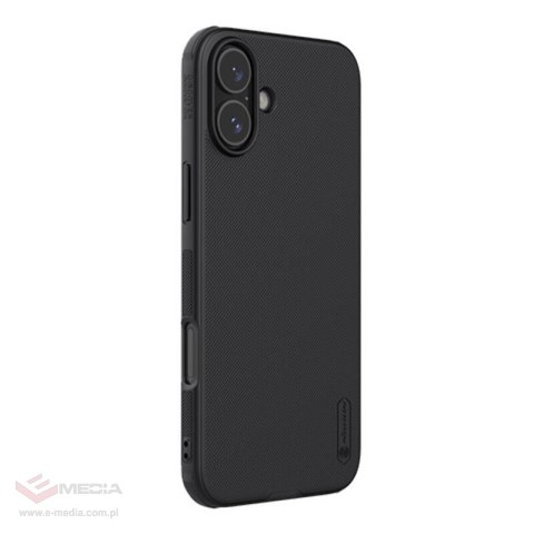 Etui NILLKIN Super Frosted Shield Pro iPhone 16 Plus (czarne)