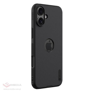 Etui NILLKIN Super Frosted Shield Pro do iPhone 16 Plus (czarne)