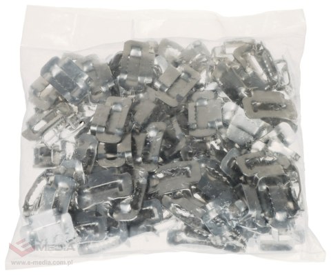 KLAMRA DO TAŚMY STALOWEJ TS-SP-Y*P100 100 SZT.