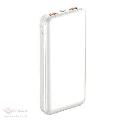 Powerbank LDNIO PQ12, 15W, 10000mah (biały)
