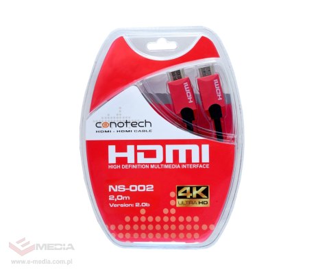 KABEL HDMI NS-002/4K 2 m CONOTECH