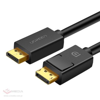 Kabel UGREEN DP102 DisplayPort-DisplayPort 3m (czarny)