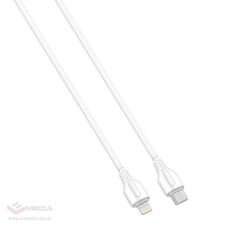 Kabel USB-C - Lightning LDNIO LC122-I 2m, 30W